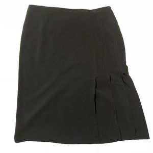Blumarine Women’s Pencil Side Pleated Skirt  NWT